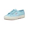 Sneaker SUPERGA "Superga Sneaker Baumwolle", Gr. 40, blau (hellblau), Textil, casual, Schuhe