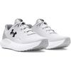 Laufschuh UNDER ARMOUR "UA Charged Surge 4", Gr. 41, weiß, halo gray, schwarz, Textil, Synthetik, sportlich, Schuhe