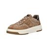 Sneaker NERO GIARDINI "Nero Giardini Sneaker Leder/Textil", Damen, Gr. 39, braun, Leder, Textil, casual, Schuhe