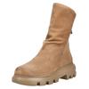 Stiefelette PAUL GREEN "Paul Green Stiefelette Nubukleder", Damen, Gr. 38, braun (tan), Nubukleder, casual, Schuhe