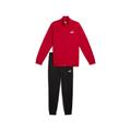 Jogginganzug PUMA "Essentials Poly Anzug Herren", Herren, Gr. 4XL, rot (for all time rot), 100% Polyester, Sportanzüge