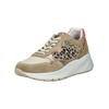 Sneaker NERO GIARDINI "Nero Giardini Sneaker Leder/Textil", Damen, Gr. 36, braun (camel), Leder, Textil, casual, Schuhe