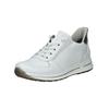 Sneaker ARA "Ara Sneaker Leder", Damen, Gr. 40, weiß (weiß, silber), Leder, casual, Schuhe