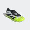 Fußballschuh ADIDAS PERFORMANCE "PREDATOR PRO FOLD-OVER TONGUE MG", Gr. 45, bunt (cloud weiß, core schwarz, lucid lemon), Synthetik, sportlich, Schuhe, geeignet für Rasen- und Kunstrasenplätze
