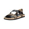 Riemchensandale BLOWFISH "Blowfish Sandalen Lederimitat", Damen, Gr. 36, braun (leopard), Lederimitat, casual, Schuhe