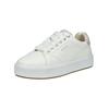Sneaker GANT "Gant Sneaker Leder", Damen, Gr. 39, weiß, Leder, casual, Schuhe
