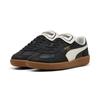 Sneaker PUMA "PALERMO PREMIUM", Gr. 42, puma schwarz, warm weiß, Leder, unifarben, sportlich, Schuhe