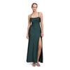 Abendkleid VERA MONT "Vera Mont Abendkleid mit Cut-Outs", Damen, Gr. 32, Normalgrößen, grün (dusty slate), Jersey, Obermaterial: 81% Polyamid, 19% Elasthan. Besatz: 81% Polyamid, 19% Elasthan. Futter: 100% Polyester., elegant, figurbetont lang, Kleider