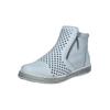 Bootsschuh ANDREA CONTI "Andrea Conti Halbschuhe Leder", Damen, Gr. 40, blau (hellblau), Leder, casual, Schuhe