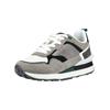 Sneaker BULLBOXER "Bullboxer Sneaker Leder", Herren, Gr. 43, grau (hellgrau), Leder, casual, Schuhe
