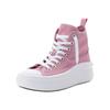 Sneaker CONVERSE "CHUCK TAYLOR ALL STAR MOVE PLATFORM", Gr. 36, cliffside rose, weiß, schwarz, Textil, sportlich, Schuhe