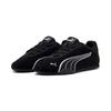 Sneaker PUMA "CATCH SOLEIL SD", Gr. 41, schwarz-weiß (puma schwarz, puma weiß), Leder, colorblocking, sportlich, Schuhe, Design auf den Spuren des Puma Speedcat