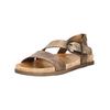 Riemchensandale BLOWFISH "Blowfish Sandalen Lederimitat", Damen, Gr. 36, braun (nuss), Lederimitat, casual, Schuhe