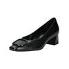 Pumps HÖGL "Högl Pumps Leder", Damen, Gr. 39, schwarz, Leder, elegant, Schuhe