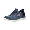 Sneaker SKECHERS "Skechers Sneaker Textil", Damen, Gr. 41, blau, Textil, casual, Schuhe