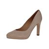 High-Heel-Pumps PETER KAISER "Peter Kaiser Pumps Veloursleder", Damen, Gr. 40, beige (sand), Veloursleder, elegant, Schuhe