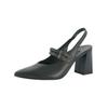 Slingpumps PAUL GREEN "Paul Green Pumps Glattleder", Damen, Gr. 37,5, schwarz, Glattleder, elegant, Schuhe
