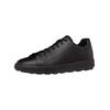 Sneaker GEOX "Geox Sneaker Leder/Textil", Herren, Gr. 41, schwarz (schwarz, schwarz), Leder, Textil, casual, Schuhe