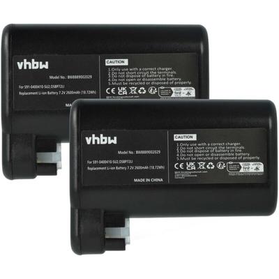 Vhbw - 2x Akku kompatibel mit aeg Electrolux Osiris, RX8, RX7-1-TM, 900277487, RX8-1-4SWN, Image