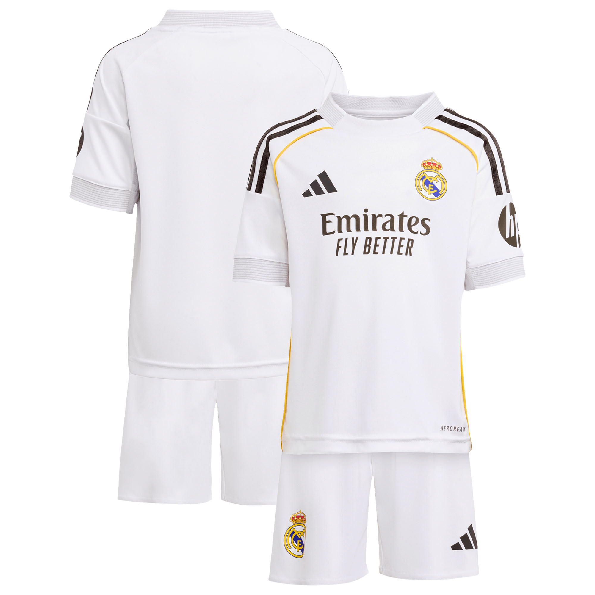 Real Madrid adidas Mini-Heimausrüstung 2025-26 - Kleinkinder Image