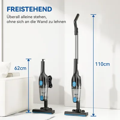 R6X kabelgebundener Staubsauger, 20.000 Pa 3-in-1 leichter Handstaubsauger ohne Beutel Image
