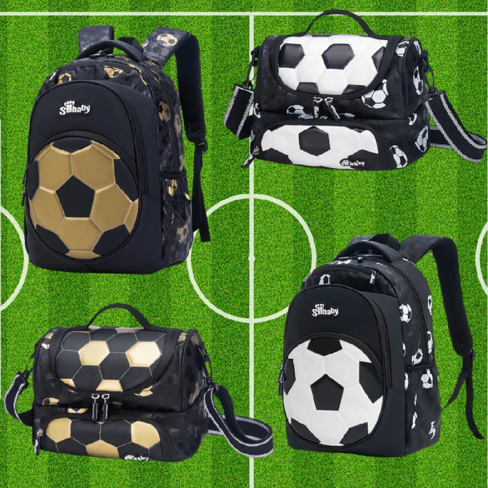 Garçon Football sac à dos enfants cartable Anime sac à dos voyage sacs d'école pour adolescent la dernière version améliorée en 2025