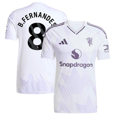 Manchester United adidas Auswärtstrikot 2025-26 mit Aufdruck B. Fernandes 8 Image