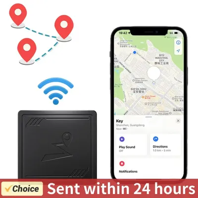 4G GPS Tracker with App Anti-Lost Recording Tracking Device Portable GPS Positioner for Cars Kids Pets