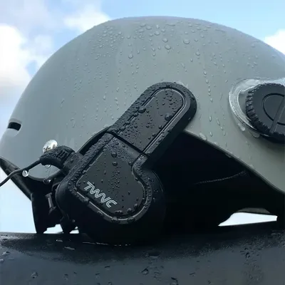 X2 Motorrad-Bluetooth-Helm-Headset, 600 mAh, BT5.0, monaural oder binaural, wasserdicht, Sprachsteuerung, Freisprechanruf, Musik-Player Image