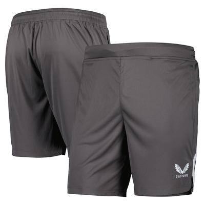 Everton Castore Spieler Reißverschluss Trainingsshorts - Grau - Kinder Image