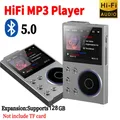 NUOVO Lettore MP3 HiFi Lettore MP3 DSD Lossless Schermo TFT da 2.4 '' Lettore musicale audio digitale Bluetooth 5.0 MP3 Costruito in 16 GB