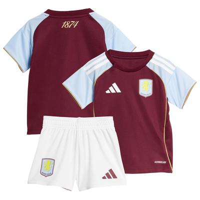 Aston Villa adidas Mini-Heimausrüstung 2025-26 - Baby Image