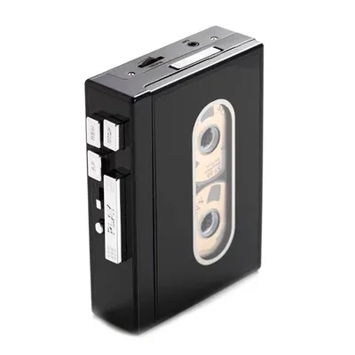 B63B-Cassette Player Full Stereo Sound U Disk DC 5V 128KPS USB2.0 Binaural Sound Tape Player For Music Language Learning Home