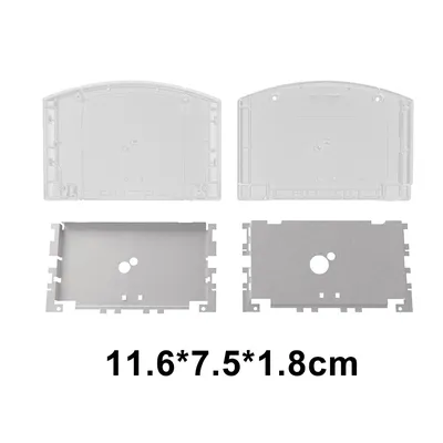 Game Console Cartridge Cart Shell Set for N64 Replacement Case Kit Game Playing Accessories for Gamer
