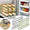 1pcs Large Capacity Automatic Egg Roller Space Household Four Tier Refrigerator Egg Storage Storage Box Saving Kitchen Dedicated