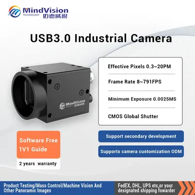 MV-SUA800C/M 8MP 45fps 2um 1/1.8'' CMOS Rolling Shutter HD Machine Vision USB3.0 Industrial Camera SDK