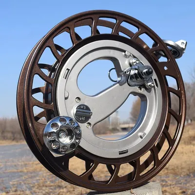 9KM 28cm Kite Reel With Bracket Professional Sports Brake System Ratchet Lock Device Lockable Anti-Reverse for adults kites