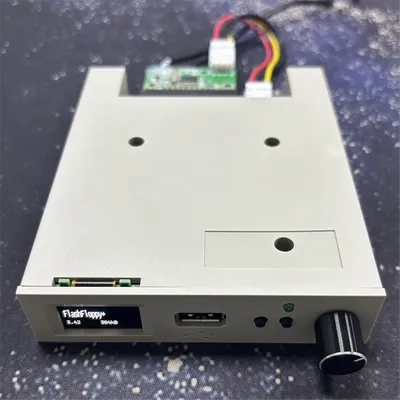 SFRM44-U100LQD-435 Floppy Drive Emulator with OLED Screen & Rotary Encoder OLED Flash Floppy Drive LYZ