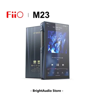 FiiO M23 Hi-Res HIFI Portable Music MP3 Player Android10 Bluetooth 5.0 USB DAC MQA PEQ THX AAA78 AMP AK4191EQ + AK4499EX TYPE-C