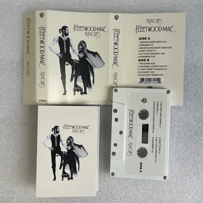 Ballad Fleetwood Mac Christine McVie Music Tape Rumours Album The Chain Cassettes Cosplay Recorder Walkman Car Soundtracks Box