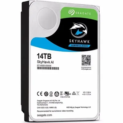 FOR Seagate 16TB 14TB 10TB 8TB 6TB 4TB 2TB SKyHawk 3.5" SATA3 NAS Hard Drive 6GB/s 7200RPM 5900RPM 5400RPM