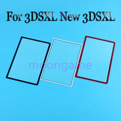 50pcs Repair Parts For 3DSXL 3DSLL Plastic Top Mirror Upper LCD Screen Len Front Cover For New 3DS XL LL Console