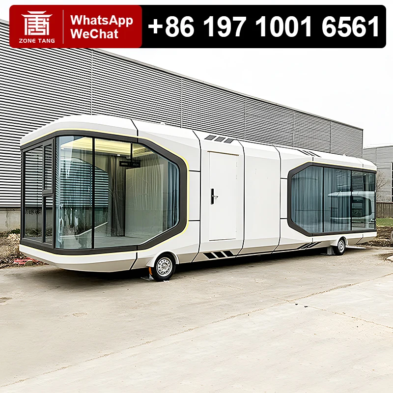 Prefabricated House Modern Capsule House Factory Price Space Capsule Home Prefab Homes High Quality Wind Resistance Modular Tiny