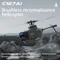 RC ERA C127 AI Sentry 4CH RC Helicopter Spy Drone with 1080P HD Camera Optical Flow Localization Remote Control Hobby Toys