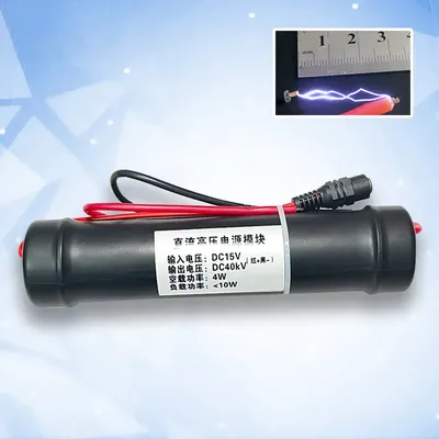 40 Kv Pulse High-voltage Module Boost Ionization Gas Electrostatic Ozone Ion Long Time Working Arc Generator
