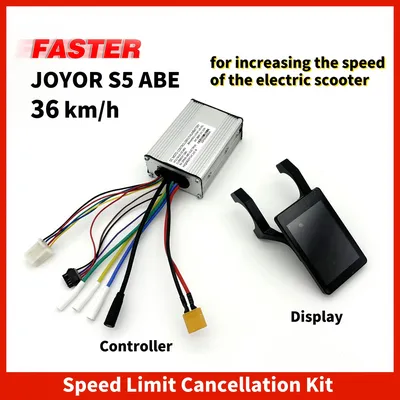 JOYOR S5 ABE Geschwindigkeitsbegrenzung Aufhebungsset zur Geschwindigkeitserhöhung des Elektrorollers (Controller und Anzeige)