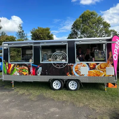 Factory Price Custom Stainless Steel Mobile Ice Cream Food Truck Europe Standard Food Truck With DOT certification