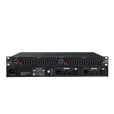 EQ215 Professional Sound Equalizer: Boost Your Audio with US Plug and Precision Tuning - Ideal for Studios and Live Performances