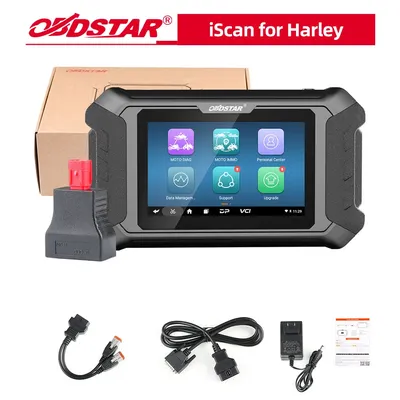 OBDSTAR iScan for Harley for Davidson Motorcycle Diagnostic Scanner Support Sevice Light Reset & Key Programming Tool