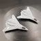 2PCS 1/350 400 700 Scale Model J-50 6th Generation Stealth Fighter 3D Printed Miniature Fighting Airplane Battle-plane DIY Hobby